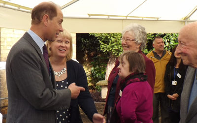 Landmark visit by Earl of Wessex