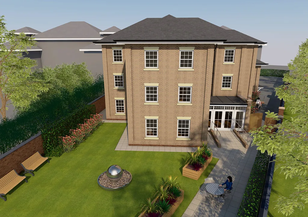 Richmond Court building illustration