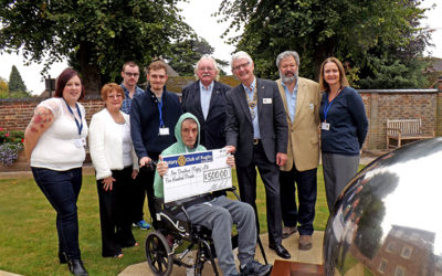 Rotary Club Donation For Sensory Garden