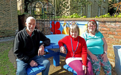 Donations Provide Adapted Garden Furniture