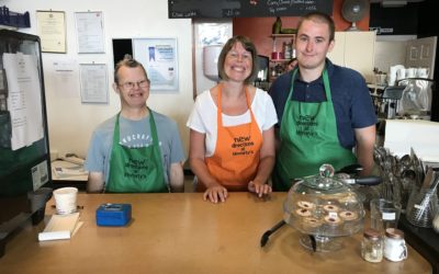 Volunteers With Disability Run Moriarty’s Café